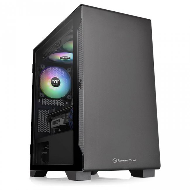 Thermaltake S100 Tempered Glass: корпус для компактного ПК в белом и чёрном вариантах - «Новости сети»