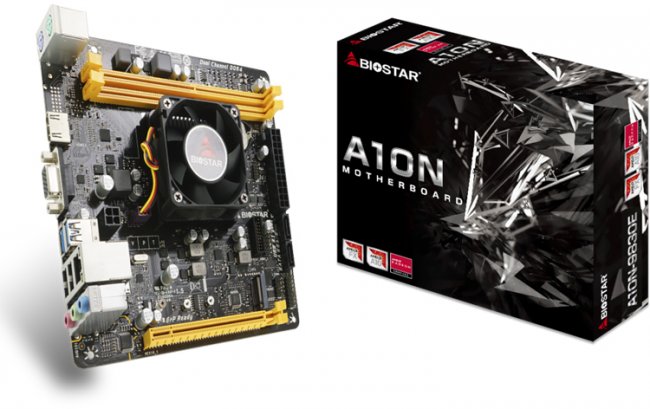 В оснащение платы Biostar A10N-9830E входит процессор AMD FX-9830P - «Новости сети»