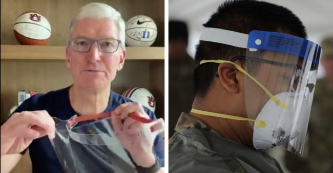 Apple поделилась подробностями об изготовлении лицевого щитка для защиты от коронавируса - «Новости сети»