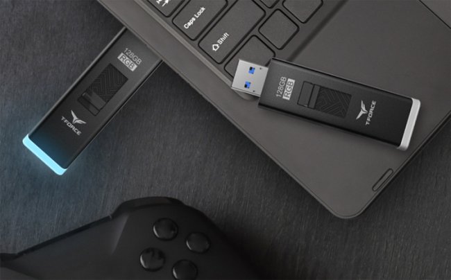 Team Group выпустила флеш-накопитель T-Force Spark RGB - «Новости сети»