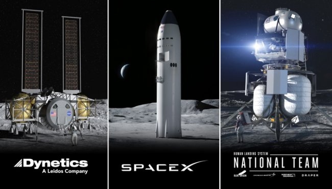 NASA выбрало компании, которые продолжат создание пилотируемых систем для высадки на Луну - «Новости сети»