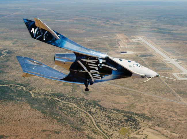 Суборбитальный корабль Virgin Galactic совершил первый полет с космопорта America - «Новости сети»