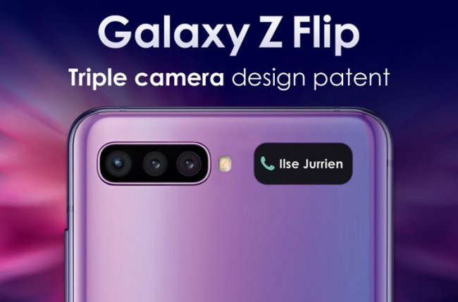 Патент говорит о наличии тройной камеры у будущего смартфона Samsung Galaxy Z Flip - «Новости сети»