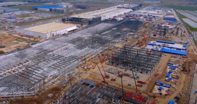 Tesla Gigafactory в Шанхае вырастет вдвое перед началом производства Model Y - «Новости сети»