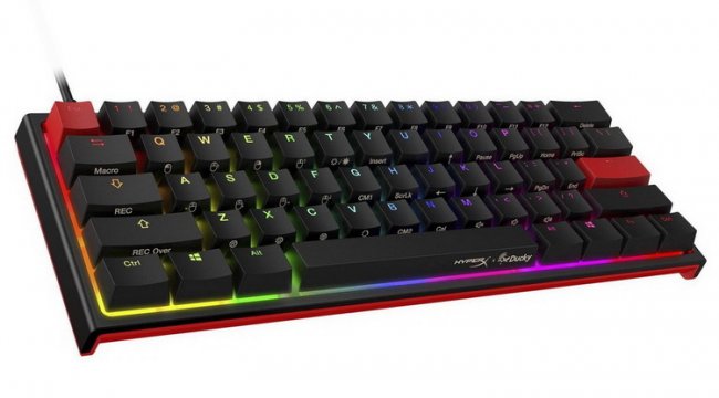Представлена эксклюзивная механическая клавиатура HyperX x Ducky One 2 Mini - «Новости сети»