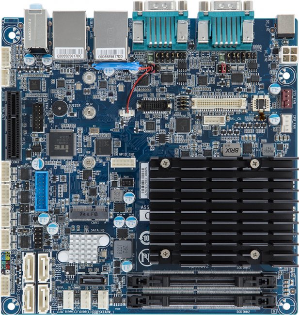 Плата GigaIPC mITX-4105A для встраиваемых устройств наделена двумя COM-портами - «Новости сети»