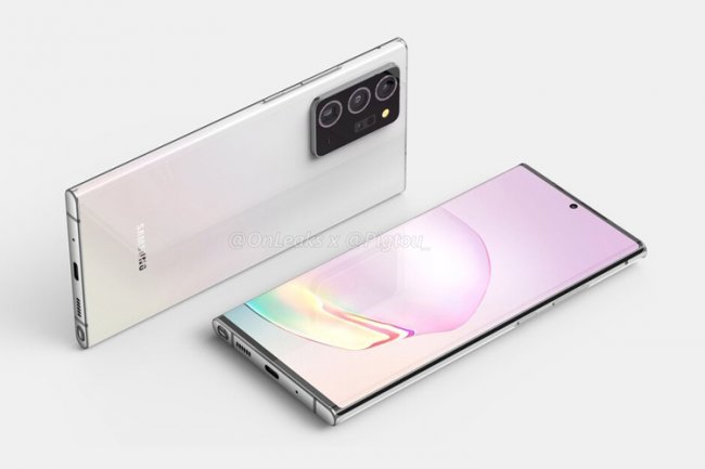 Смартфон Samsung Galaxy Note 20 Plus показался на рендерах - «Новости сети»
