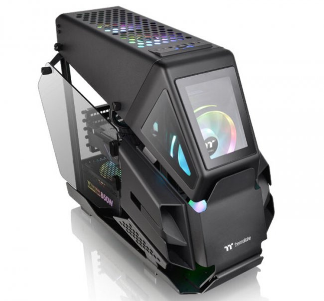 Компактный корпус Thermaltake AH T200 получил пять стеклянных секций - «Новости сети»