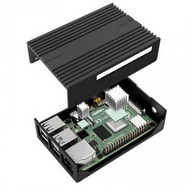 SilverStone представила для одноплатного компьютера Raspberry Pi 4 корпус с пассивной СО - «Новости сети»