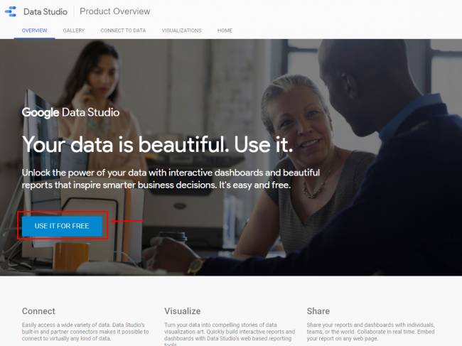 Создаем автоматизированный отчет в Google Data Studio — пошаговое руководство - «Заработок»
