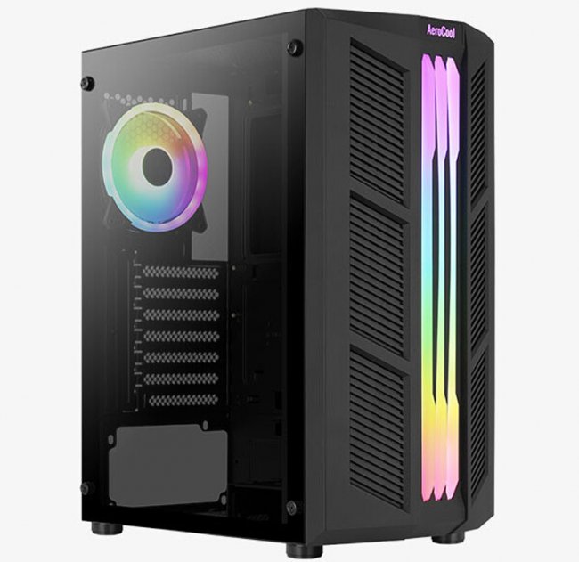 ПК-корпус AeroCool Prime оснащён вертикальной ARGB-подсветкой - «Новости сети»