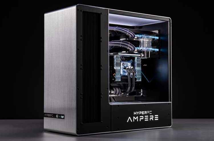 HYPERPC выпустила в России мощный компьютер AMPERE с парой RTX 3090 по цене от 1,2 млн рублей - «Новости сети»