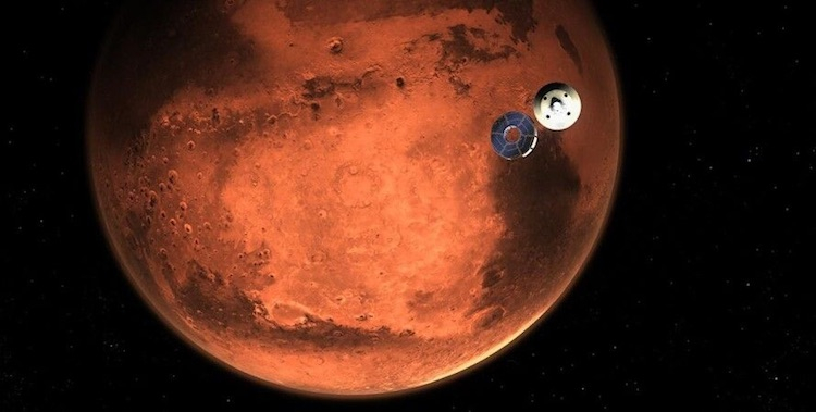 Сегодня ночью марсоход Perseverance окажется на поверхности Марса - «Новости сети»
