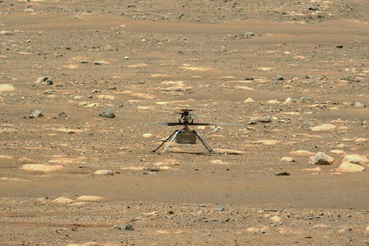 Марсианский вертолёт успешно прошёл тест на вращение лопастей с высокой скоростью - «Новости сети»