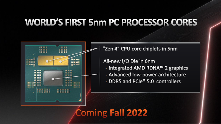AMD пообещала представить настольные процессоры Ryzen 7000 до конца сентября - «Новости сети»