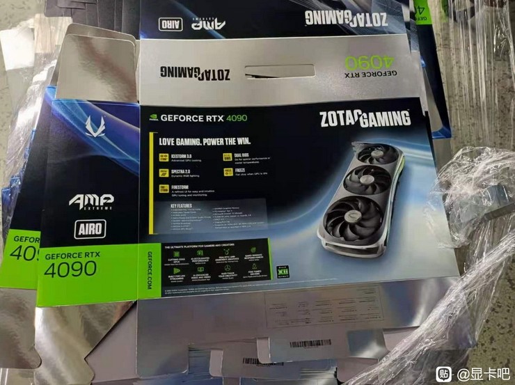 В Сеть выложили фото Zotac GeForce RTX 4090 AMP Extreme AIRO: новые видеокарты уже на конвейере - «Новости сети»