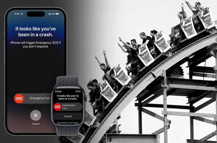 Apple iPhone 14 принимает американские горки за ДТП и вызывает экстренные службы - «Новости сети»