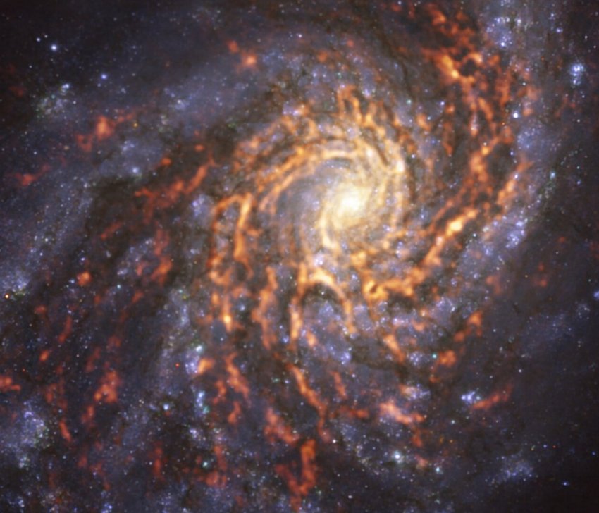 Фото дня: напоминающая Млечный Путь спиральная галактика в Волосах Вероники - «Новости сети»