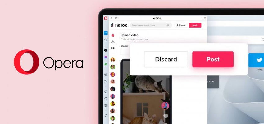 Opera – первый в мире десктопный браузер с интегрированным TikTok - «Новости мира Интернет»