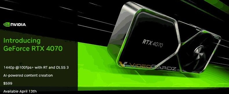 NVIDIA GeForce RTX 4070 будет на 80 % быстрее предшественника, но есть нюанс - «Новости сети»