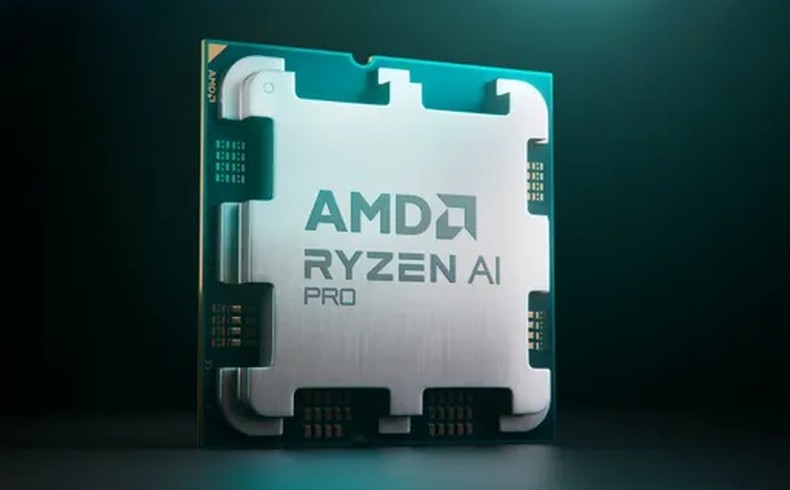 AMD представила процессоры Ryzen Pro 8000 для рабочих ноутбуков и ПК с прицелом на ИИ - «Новости сети»