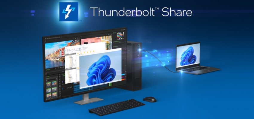 Intel представила приложение Thunderbolt Share для быстрого обмена данными между двумя ПК - «Новости мира Интернет»