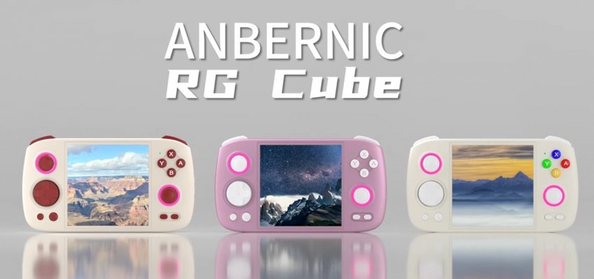 Anbernic представила портативную консоль RG Cube для ретрогейминга - «Новости мира Интернет»