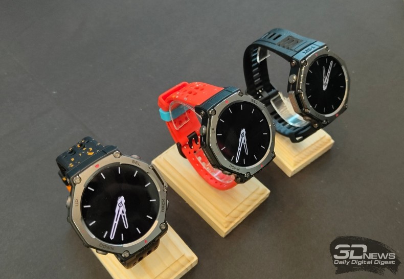Представлены смарт-часы Amazfit T-Rex 3 с увеличенным дисплеем, ИИ и водонепроницаемостью до 45 метров - «Новости сети»