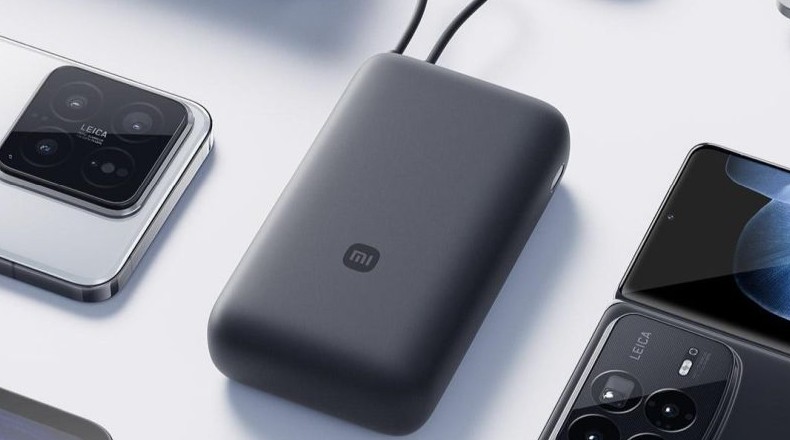 Xiaomi представила компактный пауэрбанк на 20 000 мА·ч со встроенным кабелем USB-C за $22 - «Новости сети»