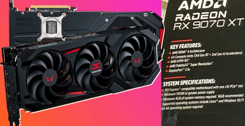 Видеокарты Radeon RX 9070 XT потребуют блока питания мощностью от 900 Вт — как минимум, некоторые - «Новости сети»