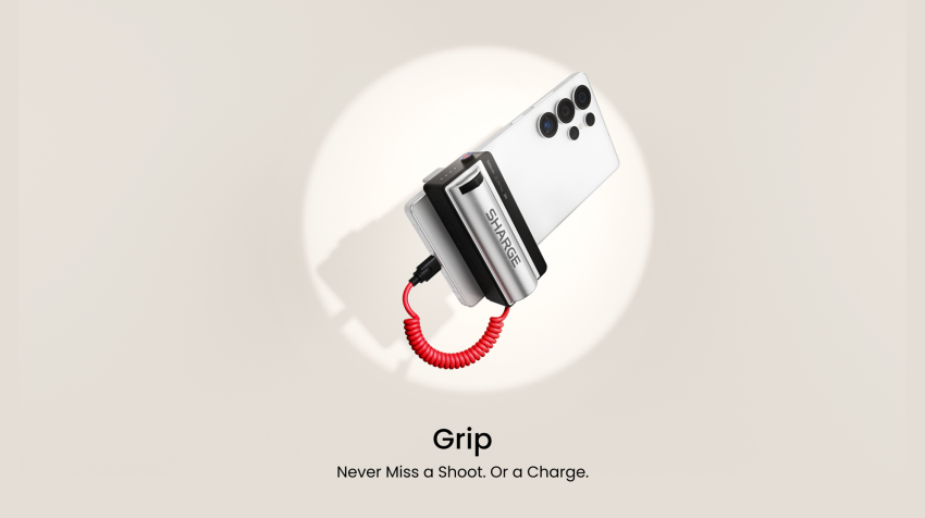 Sharge представила Grip – пауэрбанк-рукоятку для смартфонов - «Новости мира Интернет»