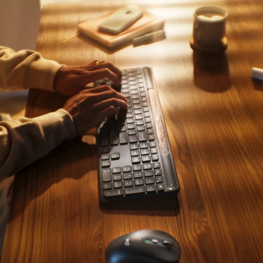 Logitech представила клавиатуру, которая заряжается от солнечного и искусственного света - «Новости мира Интернет»