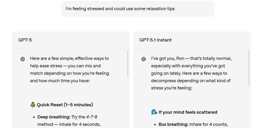OpenAI выпустила ChatGPT 5.1 – ​​нейросеть научилась подстраиваться под стиль общения пользователя - «Новости мира Интернет»