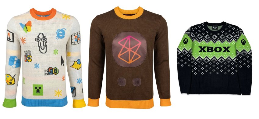Microsoft представила коллекцию «уродливых» рождественских свитеров 2025 года - «Новости мира Интернет»