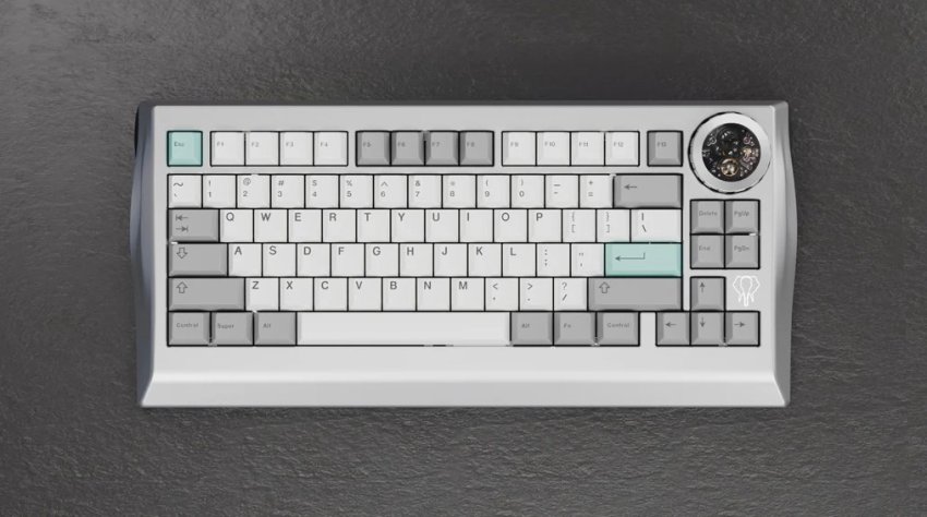 Wuque Studio выпустила коллекционную клавиатуру Nama весом 8,6 кг с часовым механизмом - «Новости мира Интернет»