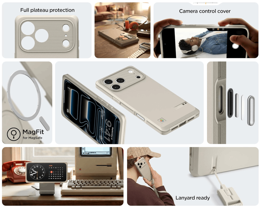 Spigen выпустила ретро-чехол для iPhone 17 Pro в стиле классического Macintosh - «Новости мира Интернет»