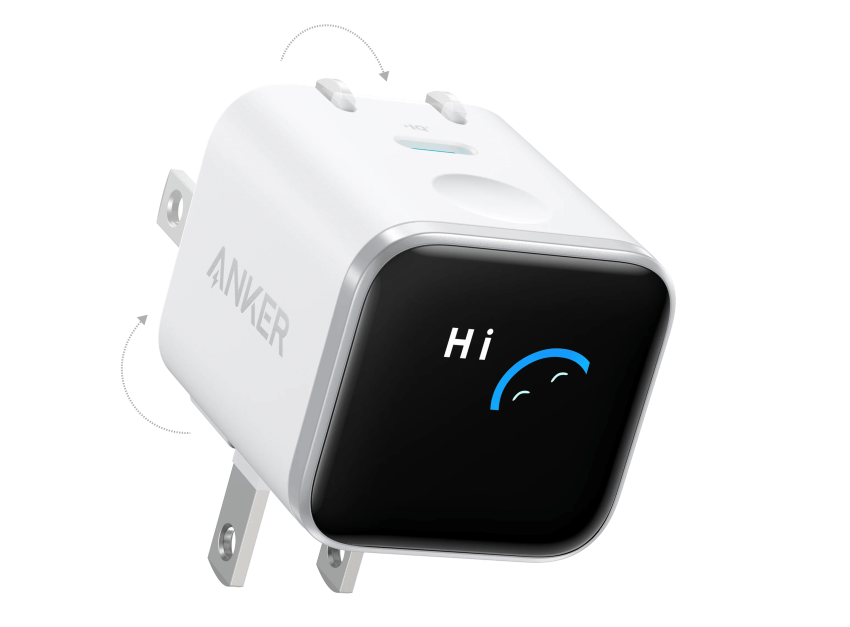 Anker представила компактную зарядку Nano Charger с умным экраном и мощностью 45 Вт - «Новости мира Интернет»