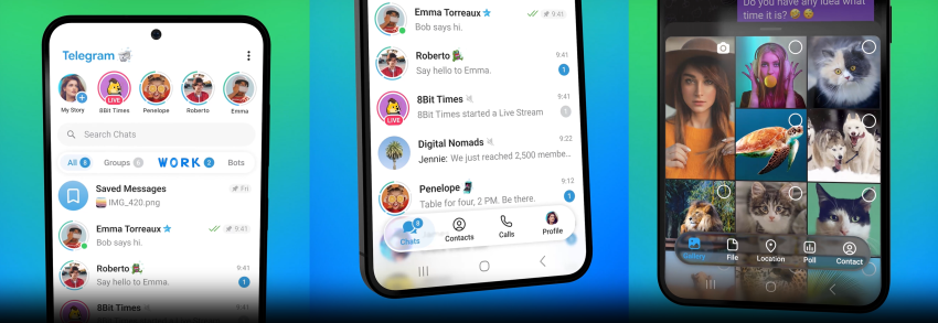 Обновление Telegram: изменения в дизайне интерфейса, изготовление подарков и другое - «Новости мира Интернет»