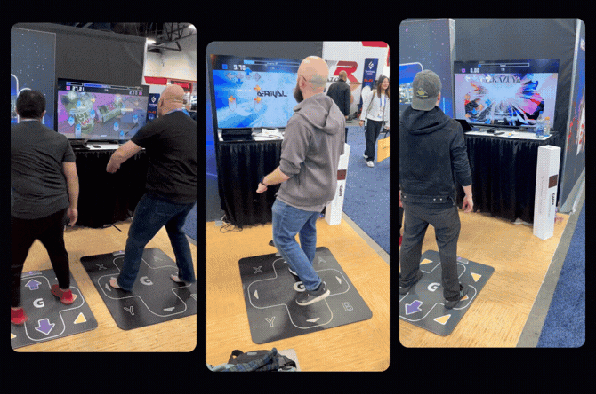GAMR создали игровой коврик, который может заменить контроллер в играх - «Новости мира Интернет»