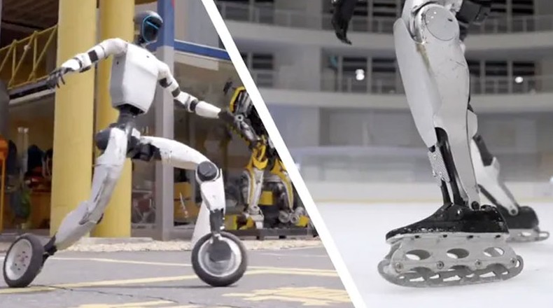 ИИ поставил человекоподобных роботов на коньки — такого хоккея мы от них не ждали - «Новости сети»