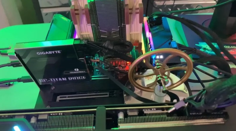 Бывший инженер Microsoft запустил двигатель Стирлинга на тепле процессора AMD Threadripper - «Новости сети»