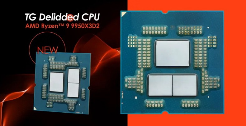 Thermal Grizzly начала продавать скальпированные AMD Ryzen 9 9950X3D2 за $1400 - «Новости сети»