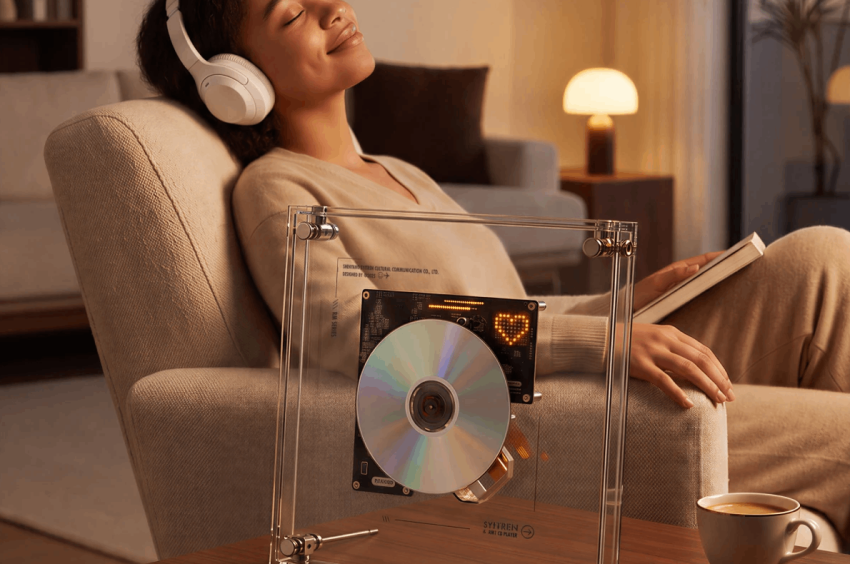 На Kickstarter представили SYITREN RM1 – это одновременно CD-плеер и предмет интерьера - «Новости мира Интернет»